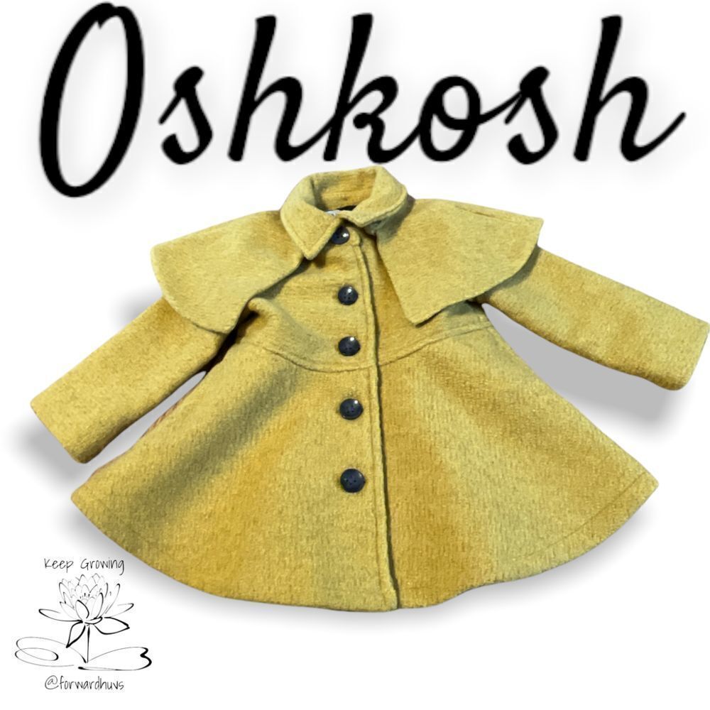 Stunning Oshkosh Centennial Gold Jacket - Size 18 Months